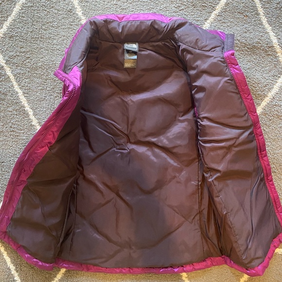 The North Face Down Vest Purple Quilted Small - Picture 2 of 3